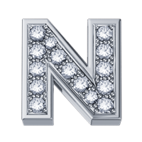 Charm Elements in Oro bianco Diamante DCHF3319N.002